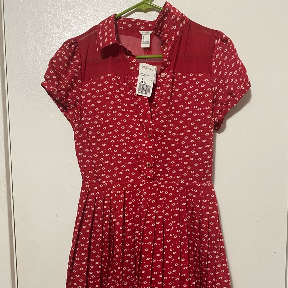 Red Summer dress